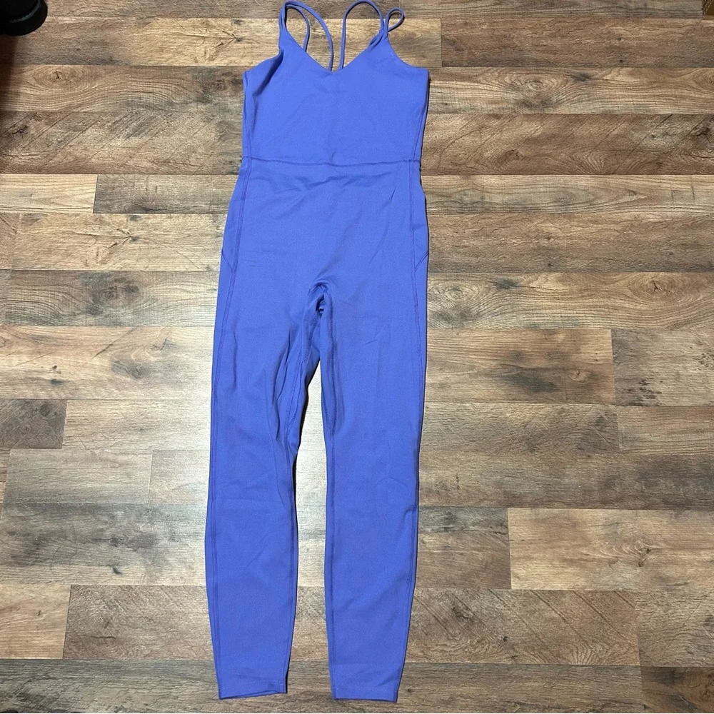 all in motion blue athletic bodysuit - Picture 2 of 5